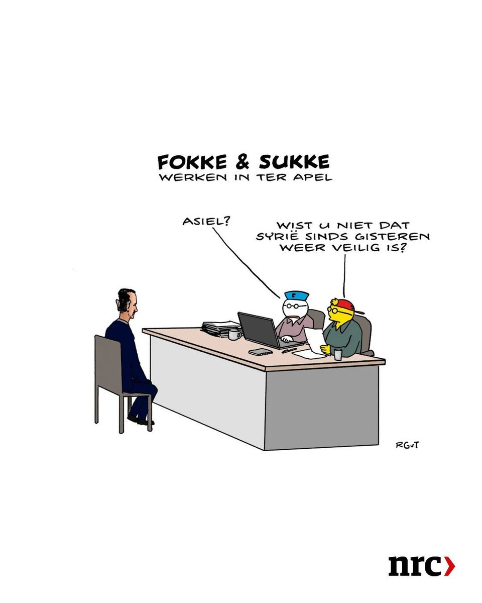 nrc's tweet photo. Fokke &amp; Sukke werken in Ter Apel https://t.co/C0d3Q94ZTr