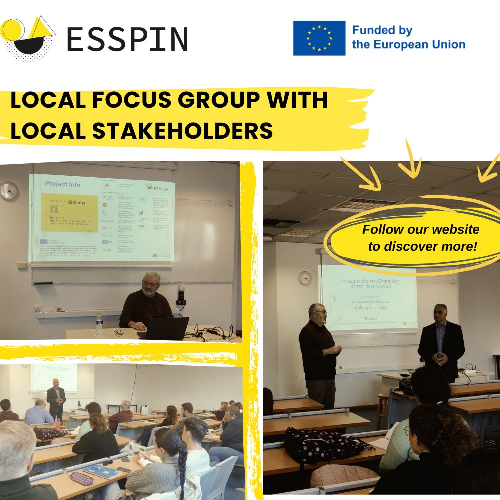 ESSPINproject's tweet photo. ๐ ESSPIN Project Update! ๐ฑ
UTH hosted a focus group with local stakeholders, including Deputy Regional Governor Mr. Fotis Lambrinidis, sharing the latest findings!
Want to explore more? Head over to the ESSPIN website ๐ https://t.co/B8CWbhSarK
#ESSPINproject
#Research https://t.co/0LxZsJMB8g