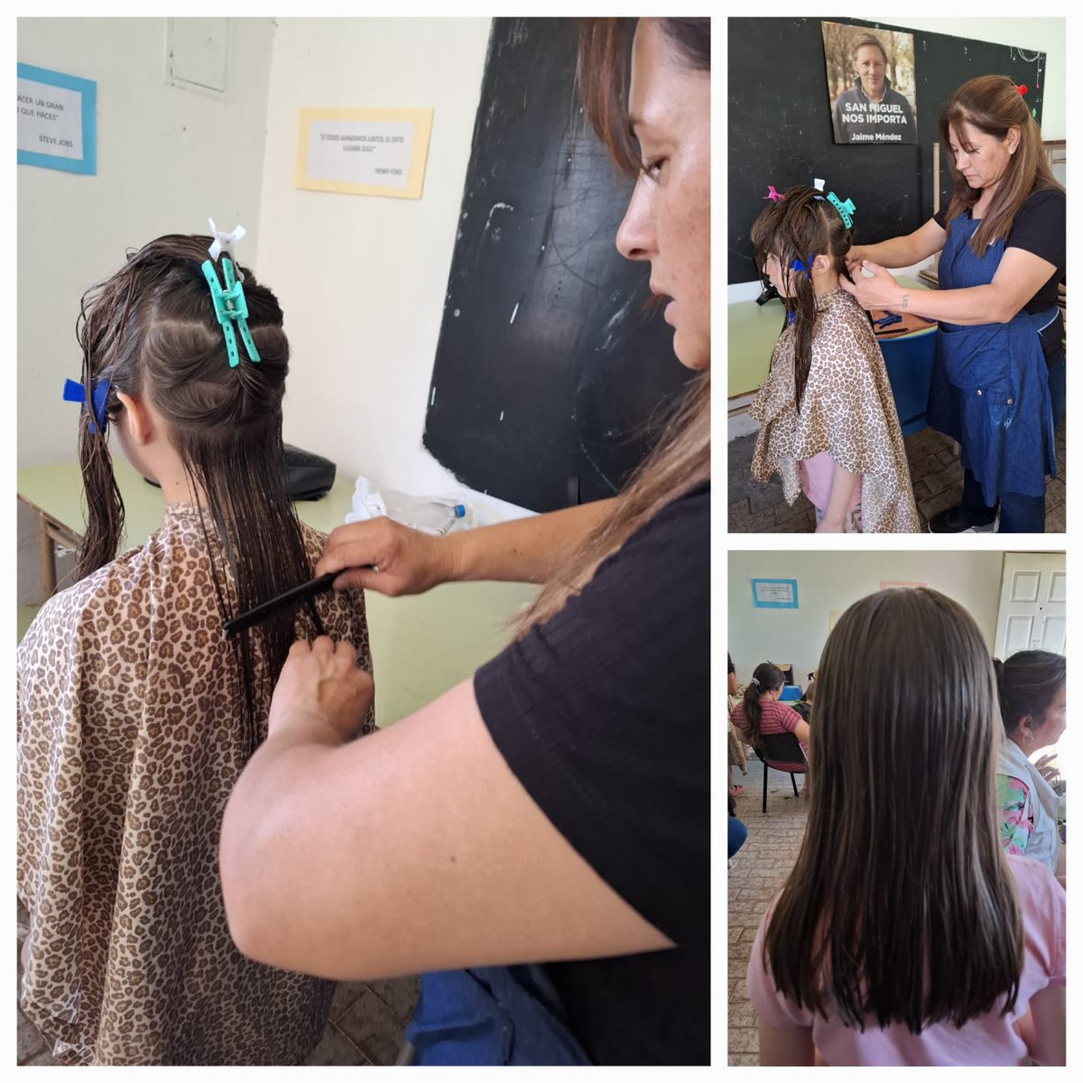 promfamiliarmsm's tweet photo. Continúan las intervenciones en delegaciones, CAPS, centros de jubilados y Soc. de fomento de los equipos de pedicuria y peluquería de forma gratuita para niños, adultos y adultos mayores. Estos días estuvieron en los barrios:
-Sta. Brígida
-Parque La Gloria
-Colibrí https://t.co/eVMQScDjD2