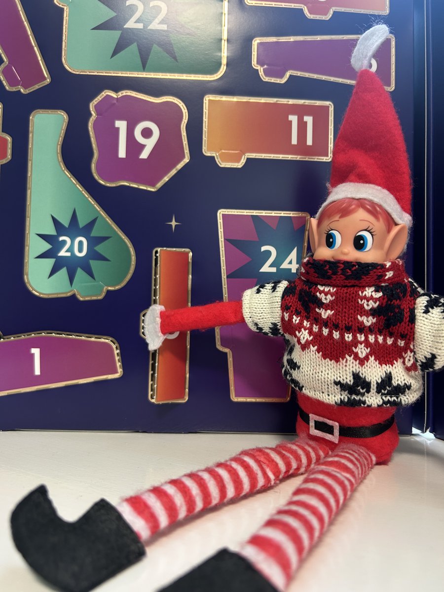 OutwoodIE's tweet photo. ππ ππ ππ
Today, our mischievous elf is opening our advent calendar...πβοΈ
We canβt wait to see what surprise heβll get! π
#ElfOnTheShelf #AdventFun #OfficeMischief https://t.co/Lp7ODauGL4