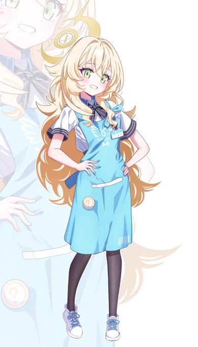 ニヤニヤ教授×ローソンコラボに登場して欲しい!#ブルアカ #BlueArchive 
