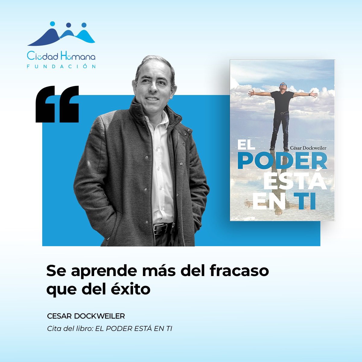 DockweilerCesc's tweet photo. El 12/12 es una fecha que el destino susurra en nuestra vida para reencontrarnos con el poder que dormita en lo profundo del alma.
En la presentación de ‘El Poder Está En Ti’, descubriremos cómo convertir las palabras en alas y las ideas en caminos.
#Dockweiler
#ElPoderEstaEnTi https://t.co/nxlDQidpxs
