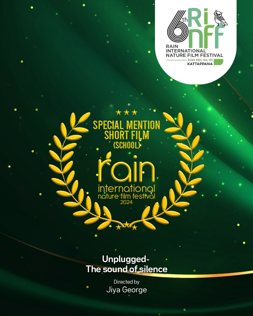 BirdsClubInt's tweet photo. 🌟 And the Winners of School Category Are...📷 || 6th Rain International Nature Film Festival Awards.  
The curtains have closed on an incredible journey of celebrating nature through films! 📷📷 
https://t.co/pKsW8LhliH 
#RINFF #AwardsAnnounced #6thRINFF #BirdsClubInternational https://t.co/wfPxmJmMKP
