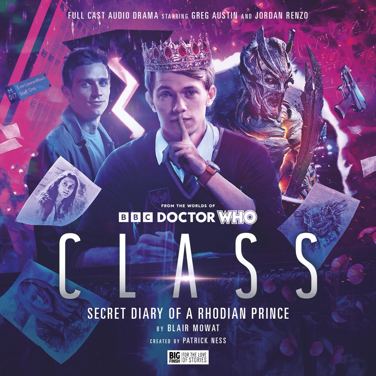 AndrewOnSeeAIR's tweet photo. @bigfinish @Gregory_Austin @iFadyElsayed @ShoppieHopkins @patrick_ness @BlairMowat @roy_gill Allow me to recommend my favourite #ClassDW audio... Secret Diary of a Rhodian Prince, written by the series composer himself Blair Mowat. A perfect masterpiece! https://t.co/q6QsXt2RRV