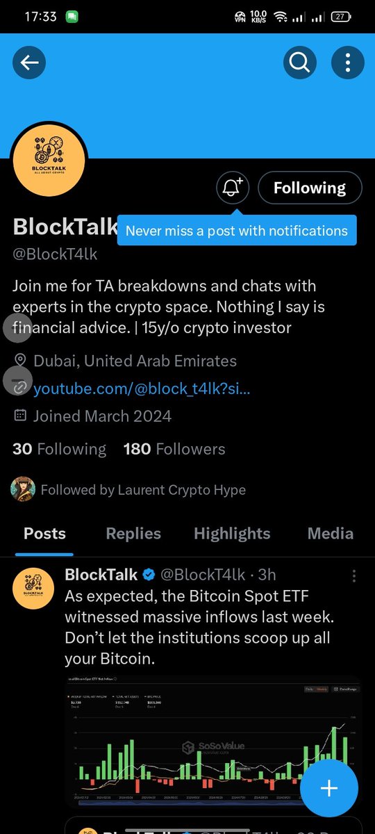 rielfaraft's tweet photo. @GiveAwayHost @BlockT4lk Done https://t.co/UJX5l5ZEE1
