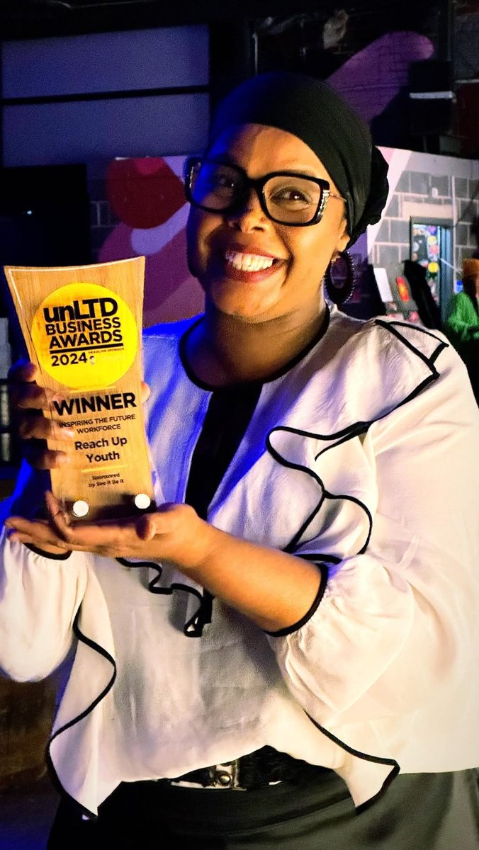 Ibby Ullah (@ibbyullah) on Twitter photo Huge congrats to Cllr <a href="/CouncillorSaf/">Safiya Saeed-Berberawi</a>, Deputy LM of Sheffield, and her team for winning the unLTD Business Awards for inspiring the future workforce! 👏
The work done by Reach Up Youth breaks economic barriers for some of Sheffield's most economically deprived communities.
This Huge congrats to Cllr <a href="/CouncillorSaf/">Safiya Saeed-Berberawi</a>, Deputy LM of Sheffield, and her team for winning the unLTD Business Awards for inspiring the future workforce! 👏
The work done by Reach Up Youth breaks economic barriers for some of Sheffield's most economically deprived communities.
This