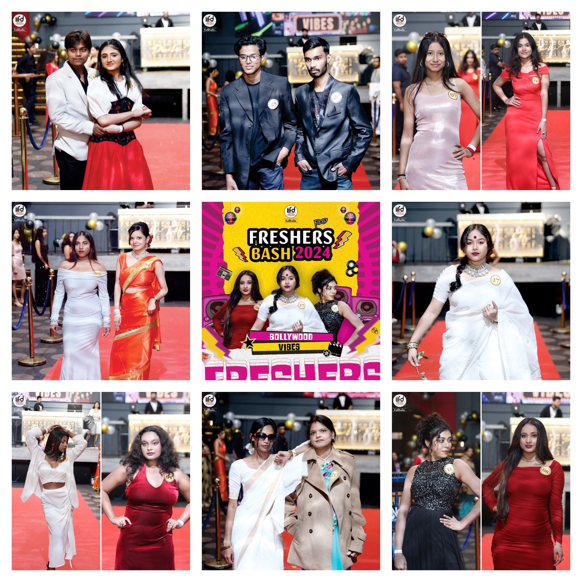 iifdkolkata's tweet image. 🎬 Bollywood Vibes at #FreshersBash 2024 🌟💃
Lights, camera, dhamaal! Our #IIFDKolkata students brought the house down with their energetic dance moves and endless fun at this year’s Bollywood-themed bash. 🎶✨
#kolkata #fashiondesigncollege #Bollywood #StudentLife