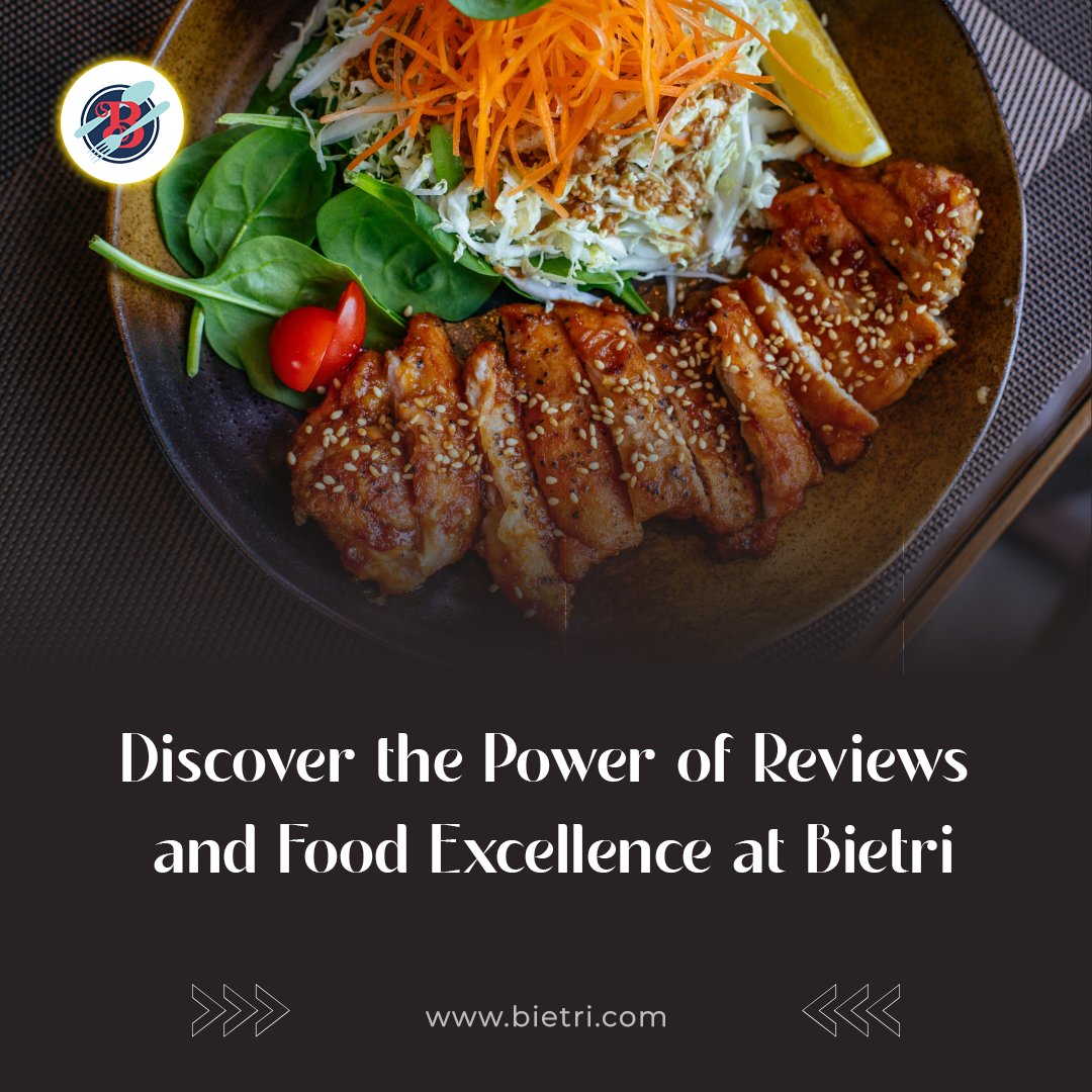 bietrica's tweet photo. 🍽️ Discover the Power of Reviews and Food Excellence at Bietri!🍔 Find the best dining experiences with Bietri!💡
For more information!
Visit us: https://t.co/GMsM6zWAB4
#Bietri #FoodExcellence #BietriReviews #DiningDelights #CulinaryGems #TasteTheBest #FoodieAdventures https://t.co/FNWkjihhPb