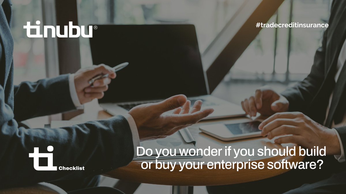 Build or Buy? Making the right choice for your #CreditInsurance business starts with the right questions:

✅ Do you have the expertise &amp; resources?
✅ Is technical debt holding you back?
✅ Are your systems secure &amp; supported?

📄 Download the Checklist: bit.ly/3ZnNQER