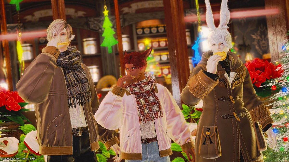 Sachio_FF14's tweet photo. クリスマス気分を満喫(*ˊᵕˋ*)
2人とも時間作ってくれてありがとう

スタジオハウスおじゃましました！ https://t.co/SvO5btBppg