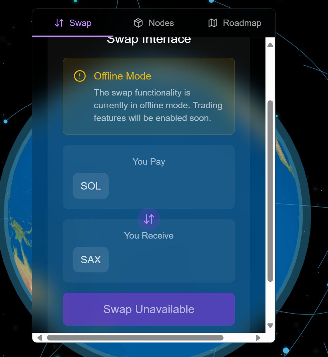 Solaxis_app's tweet image. Swap release soon !