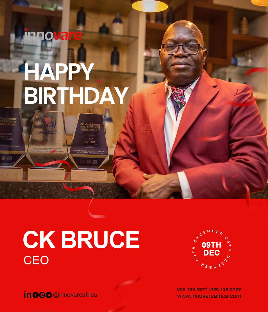 innovaregroup_'s tweet photo. We are honored to celebrate the 60th Birthday of a trailblazer and Icon.
Happy birthday Sir, from all of us at Innovare.

#Innovareafrica #CK60 #TheCKEffect https://t.co/zS2zZ87oqd
