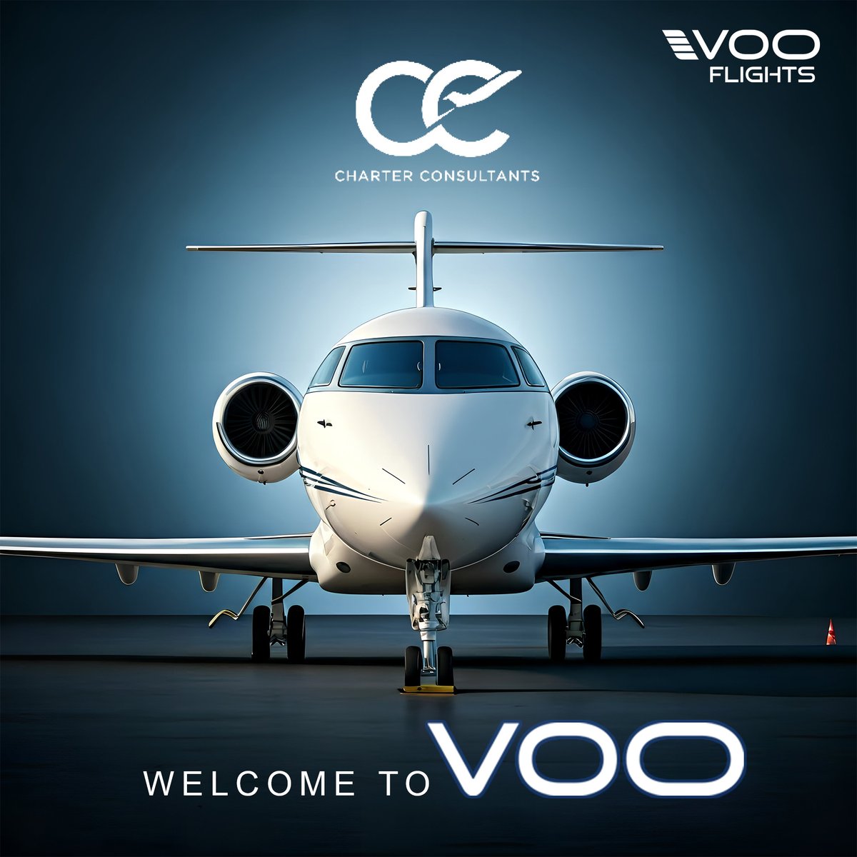 VooFlights's tweet photo. Charter Consultants Ltd, welcome aboard #VOO! 
 
As a new #broker on the VOO #marketplace, Charter Consultants Ltd now enjoys the advantage of a modern #digital platform that simplifies the entire #charterbooking process and offers competitive deals on the #bizav market📈 https://t.co/mnlUynwB6H