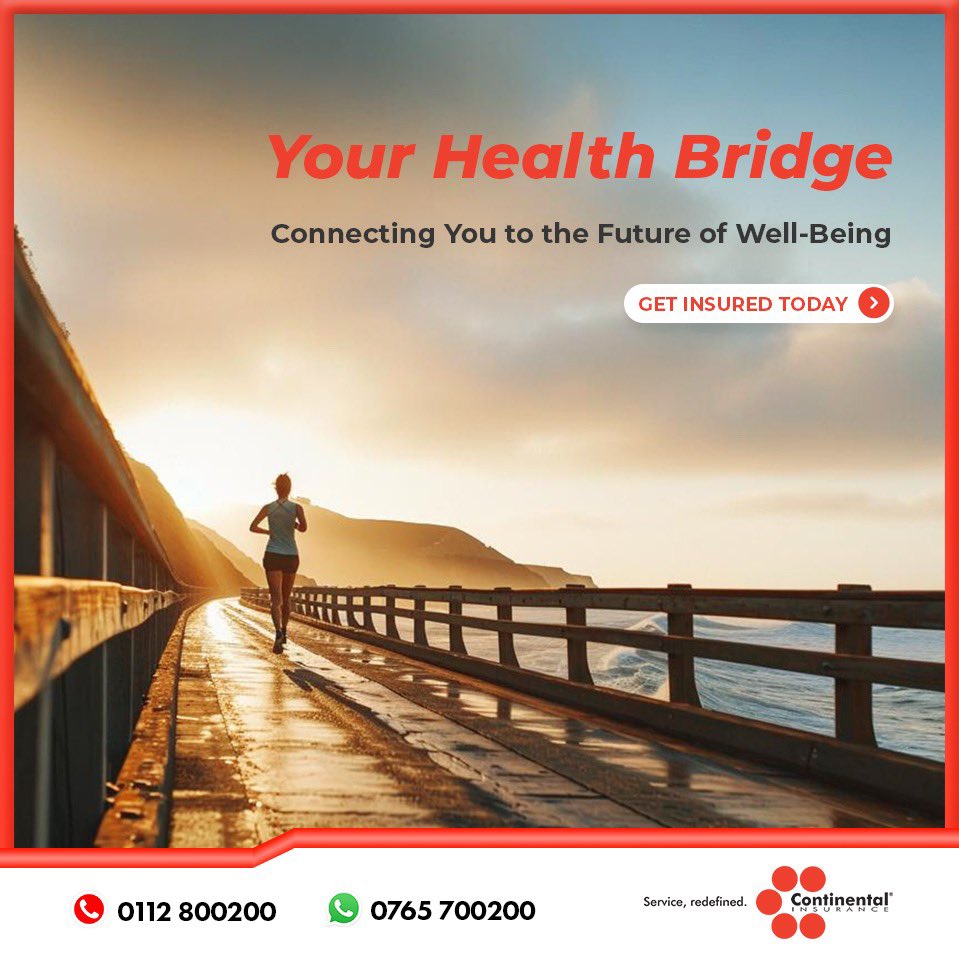 Conti_insurance's tweet image. Empower your health journey with Continental Insurance! From preventive care to hospital stays, our health insurance plans have got you covered. Choose assurance, choose Continental.
Call us 011 2800200
WhatsApp us 076 570 0200
Visit us cilanka.com
#HealthGuardian