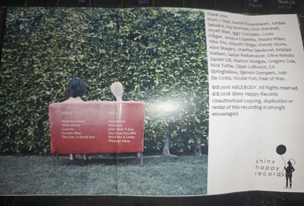 Cinekvlt's tweet photo. WTS Kaset Ablebody - Adult Contemporaries (75k)
Projectan duo Hocheim (Christoph Hocheim and Anton Hocheim).
Anton Hocheim (Beach Fossils) Christoph Hocheim (The Pains Of Being Pure At Heart) #Menjual #Mendompleng
Kondisi Mulus, aman. https://t.co/Ug7NNRfGdh