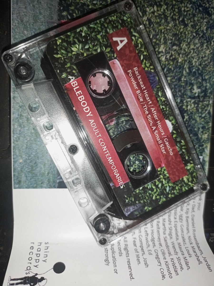 Cinekvlt's tweet photo. WTS Kaset Ablebody - Adult Contemporaries (75k)
Projectan duo Hocheim (Christoph Hocheim and Anton Hocheim).
Anton Hocheim (Beach Fossils) Christoph Hocheim (The Pains Of Being Pure At Heart) #Menjual #Mendompleng
Kondisi Mulus, aman. https://t.co/Ug7NNRfGdh