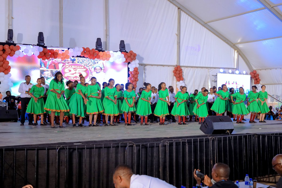 Neithanmedia's tweet photo. Celebrating The Past &amp; Shaping
 The Future Kabojja Junior School 

#Kabojja@25 

#Kabojja25years 
#MadeOfGod 
#LetsShineTogether https://t.co/BqVLhp5pph