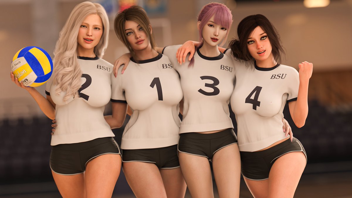 ParaloopProd's tweet photo. The 4 main girls of my #daz3d #renpy #avn, "Once Again"! They're named after the seasons; Winter, Haru (Spring in Japanese), Summer, and Autumn. The prologue is out now!  #adultvisualnovel
https://t.co/ghbJO5uvJA
itch is down lol 
https://t.co/Z4FEvZIvRb https://t.co/5TM5WbbGY2