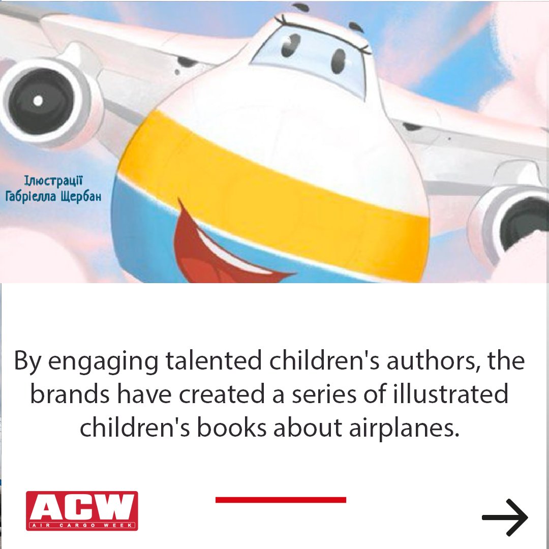 aircargoweek's tweet photo. ANTONOV Airlines, in collaboration with Vivat Publishing, has announced the start of a unique partnership aimed at supporting Ukrainian children affected by the war.

hashtag#aircargo hashtag#antonovairlines hashtag#aircargoweek https://t.co/VTeBFGeBAj