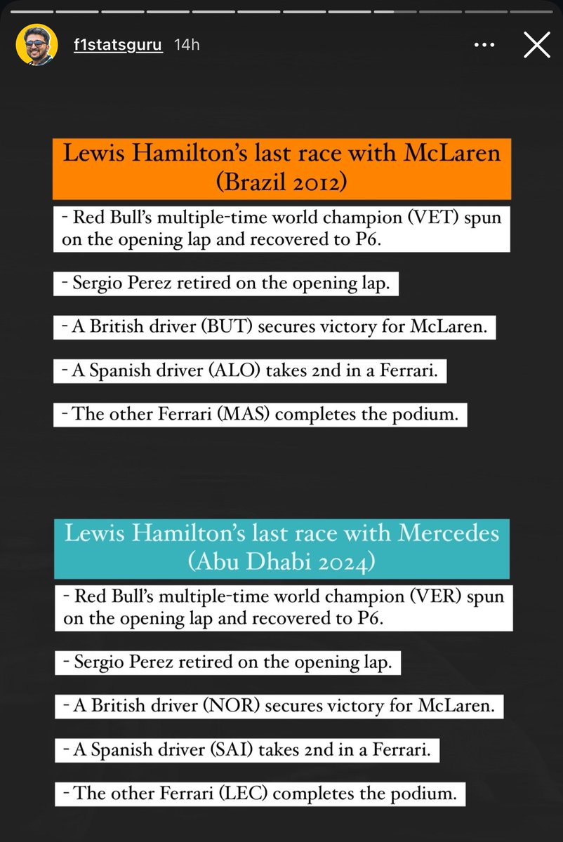 fiagirly's tweet photo. uhm… Have the starts aligned yet again for Lewis Hamilton??? 👀

📷: @f1statsguru https://t.co/pjfoBsBvjc