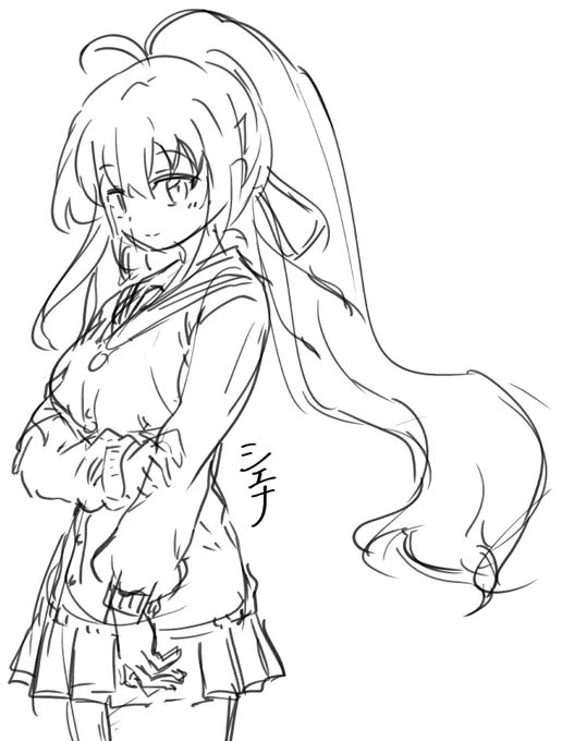 オリキャラ落書き✎ 