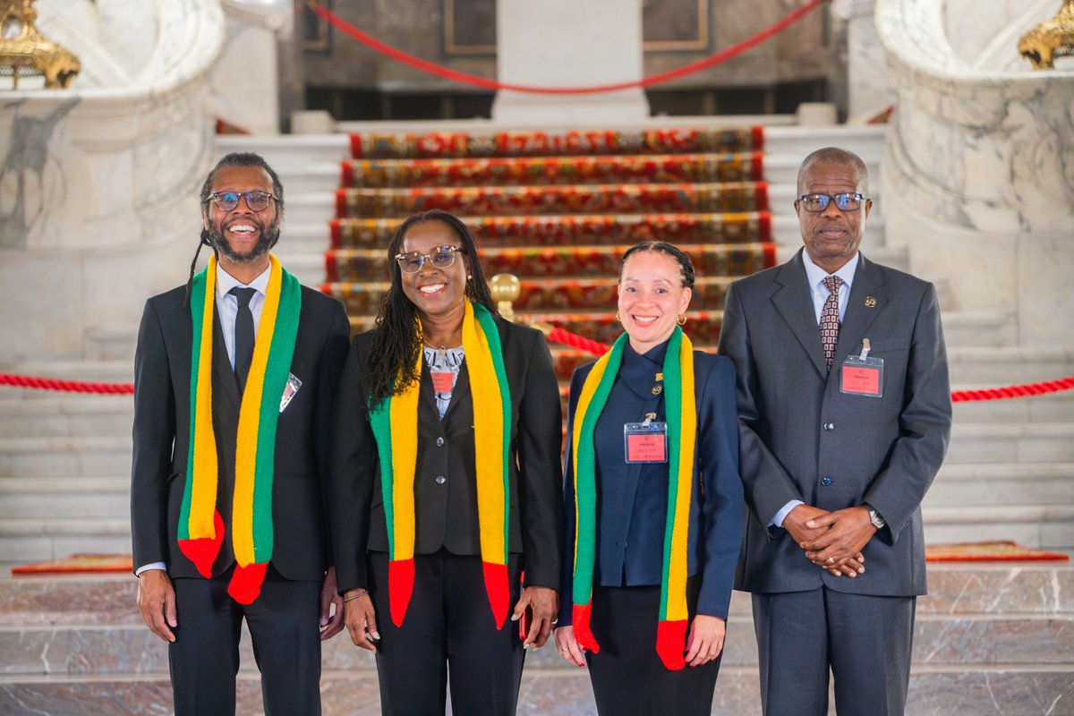 LawyersForTrees's tweet photo. Grenada’s #ICJ delegation on climate change @GrenadaBrussels @JustinSobion @CIJ_ICJ https://t.co/ZE1ixC6YNx