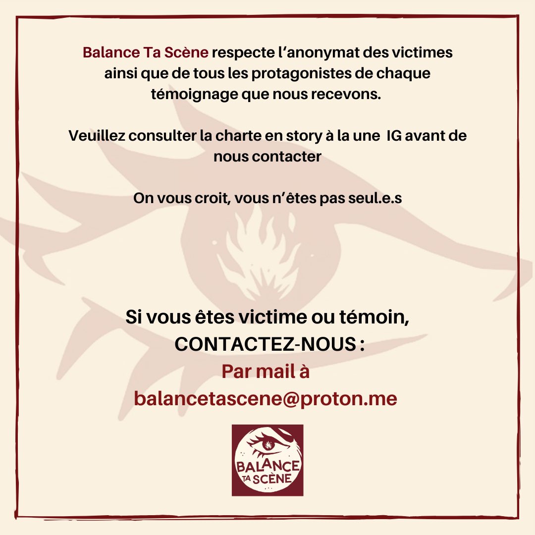 BalanceTaScene's tweet photo. A diffuser autour de vous.
Si vous reconnaissez cette personne, vous pouvez nous contacter par mail. 
On vous croit, vous n'êtes pas seul•es. https://t.co/h6HLPJCvuA