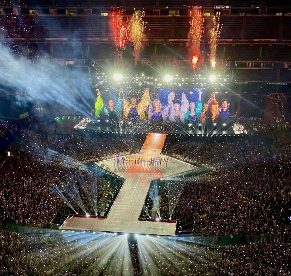 The highest ever $2,077,618,725 tour gross with 10,168,008 people attending the concerts and average ticket price of $204. Just 8 nights in London drew 753,112 people. Tour of the century.