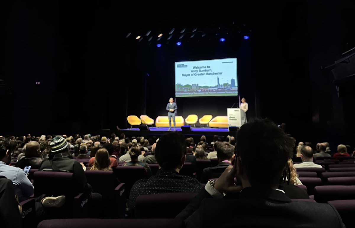 Keisha and Courtney are at the #GMGreenSummit hearing about the fantastic work of VCSE orgs like Northern Lily, and Deeplish Community Centre &amp; Garden that are making our city region a greener, more prosperous place for all of us