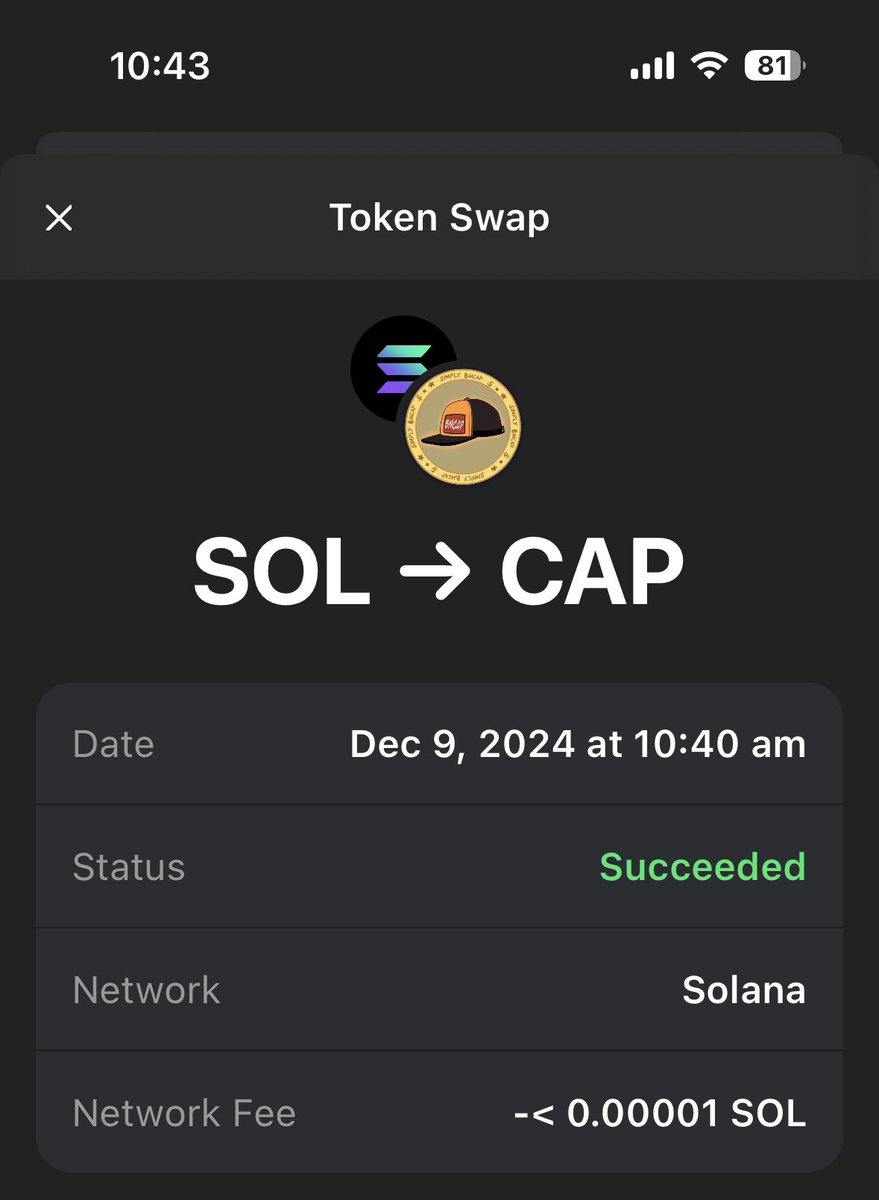 Everyday buy $cap and hodl. 
🧢🧢🧢🧢