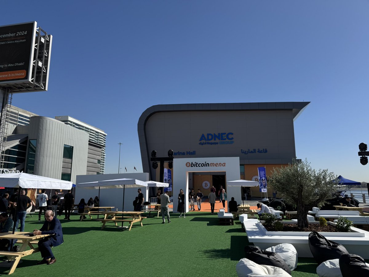 nodemanbtc's tweet image. Thrilled to kick off day 1 of @bitcoinmenaconf, presented by @okx!

Can’t wait to connect, learn, and share insights with so many brilliant minds. 🤓 #bitcoin #bitcoinMENA #Nodeman