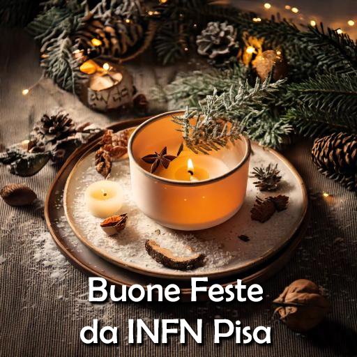 Buone Feste da INFN Pisa 🎉

#natale #feste #pisa #infn #buonefeste

[immagine creata con IA]