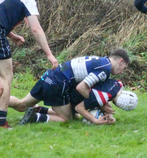 j_chestnutt's tweet photo. Great sporting weekend for Jasper with the final swimming gala of 2024 achieving County qualifying time for Notts Championships 2025 and a great opening try for the Doncaster Knights Under 15s match against Pontefract @HillHouseSchool https://t.co/1D7HNffWZI