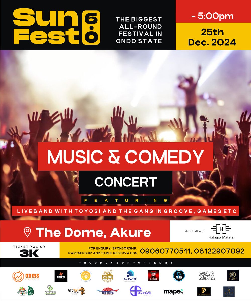 Lampizzydudu's tweet photo. Ladies and Gentlemen, get yourself ready for undiluted fun at SunFest from the 21st - 26th December 2024; Get yourself out of your cave and be there!!
It's promising to be Fun all through as we have an outstanding lineup for all days. 
#SUNFEST
#SUNFEST
#SUNFEST https://t.co/Mdxj8CWfOH