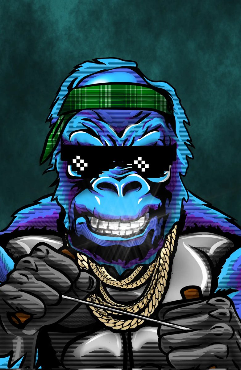 Yes yes Gorilla fam its time for a giveaway. 

We have got a rank 156 #HBAR GG as well as a rank 604 #VeChain GG on top of a nice 50k KC Token

All you got to do to be in with a chance to win is

Like and Retweet ❤ &amp; ♻️
Tag 5 #NFT enthusiasts

Winner announced in 2 days
#LFG