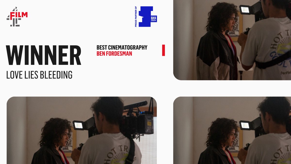 The <a href="/BIFA_film/">BIFA</a> goes to…

Congrats to Marianne Jean-Baptiste who won Best Lead Performance for #HardTruths &amp; #WickedLittleLetters which was awarded Best Ensemble Performance. This follows the craft awards which saw Ben Fordesman win Best Cinematography for #LoveLiesBleeding.🎉🎉
