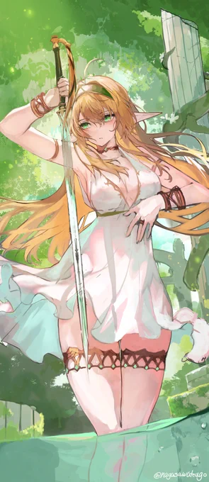 #2024年自分が選ぶ今年下半期の4枚ほぼ八月のやつ…!白髪ちゃんかわ綺麗にうまくいったと思ってる…!!!! 
