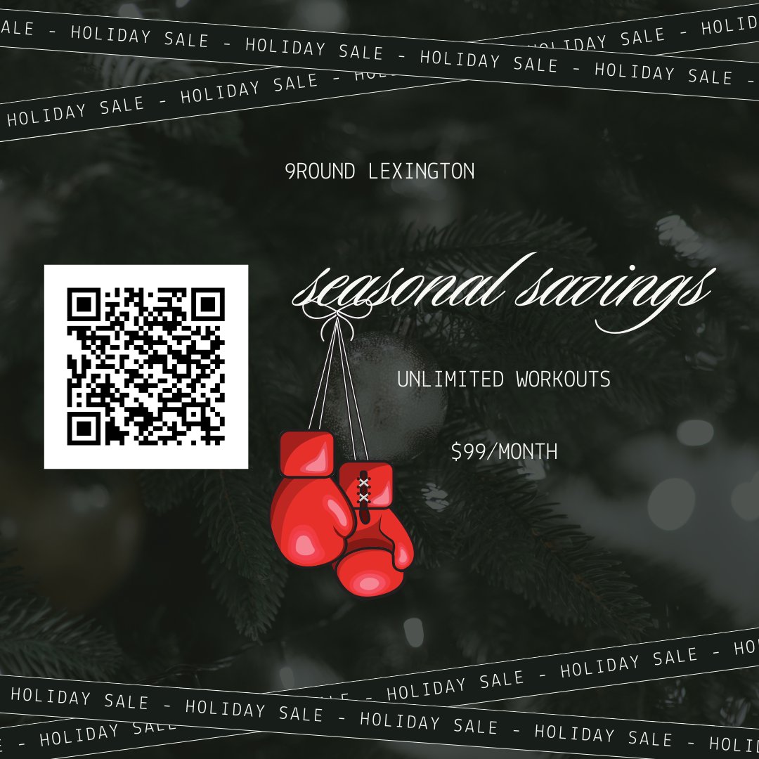 9RoundLex's tweet photo. Tis the season...

to save!

Save your mind. Save your body. Save your money!

We all know that exercise is good for the mind and body, and right now, it's great on the wallet too.

For a limited time, get unlimited kickboxing workouts for just... https://t.co/WZryWOkloY https://t.co/jVmOpYV4Yw