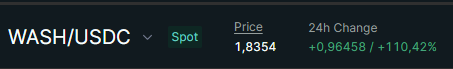 wash_intern's tweet photo. WASH morning!! look like some ppl loading $WASH for $PICKL today 👀 https://t.co/ruKnjCxIUN