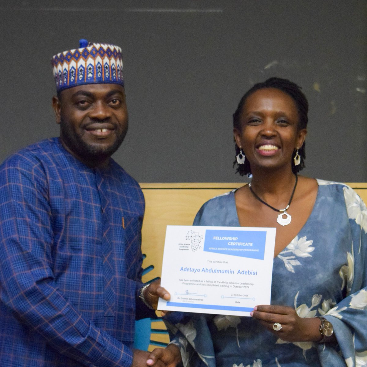AfricaSLP's tweet photo. π Congratulations on your fellowship ASLP Cohort 9! #aslp10
@FutureAfricaUP
@UPTuks
@Nshemeshe
@bernardslippers
@OnjaRazanany @fanta_sabine @ArmelleTsamo https://t.co/4Bs9mifuBs