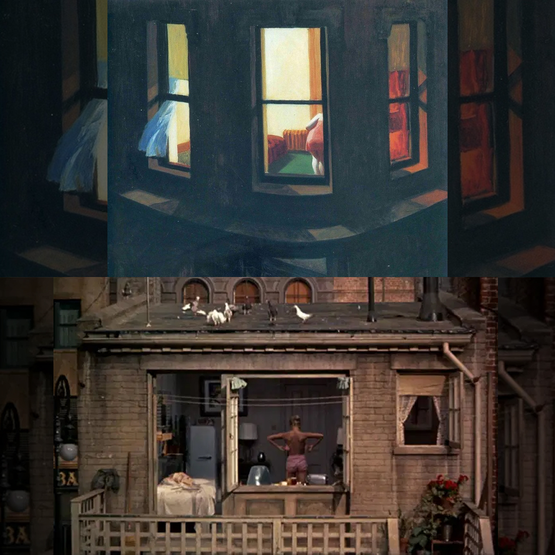 #EdwardHopper, a legendary realist painter, has inspired many, including filmmakers who incorporate his use of light and composition into their work. - #Psycho / #PenniesFromHeaven / #TheSavageEye / #RearWindow

#AlfredHitchcock #ClassicCinema #FilmPhotography