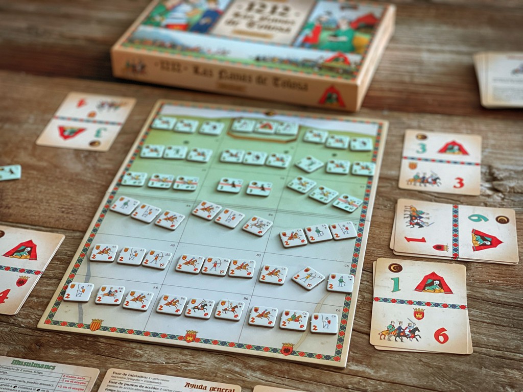 GamesLoreUK's tweet photo. PRE-ORDERS OPEN NOW!
Command armies and outwit your opponent in 1212: Navas de Tolosa, a 2-player tactical wargame that brings the iconic medieval battle to life! โ๏ธ๐ก๏ธ
https://t.co/A17RKEpSAc
#tabletop #boardgames #battlegames #gameslore #preorder https://t.co/pel2tEWR7e