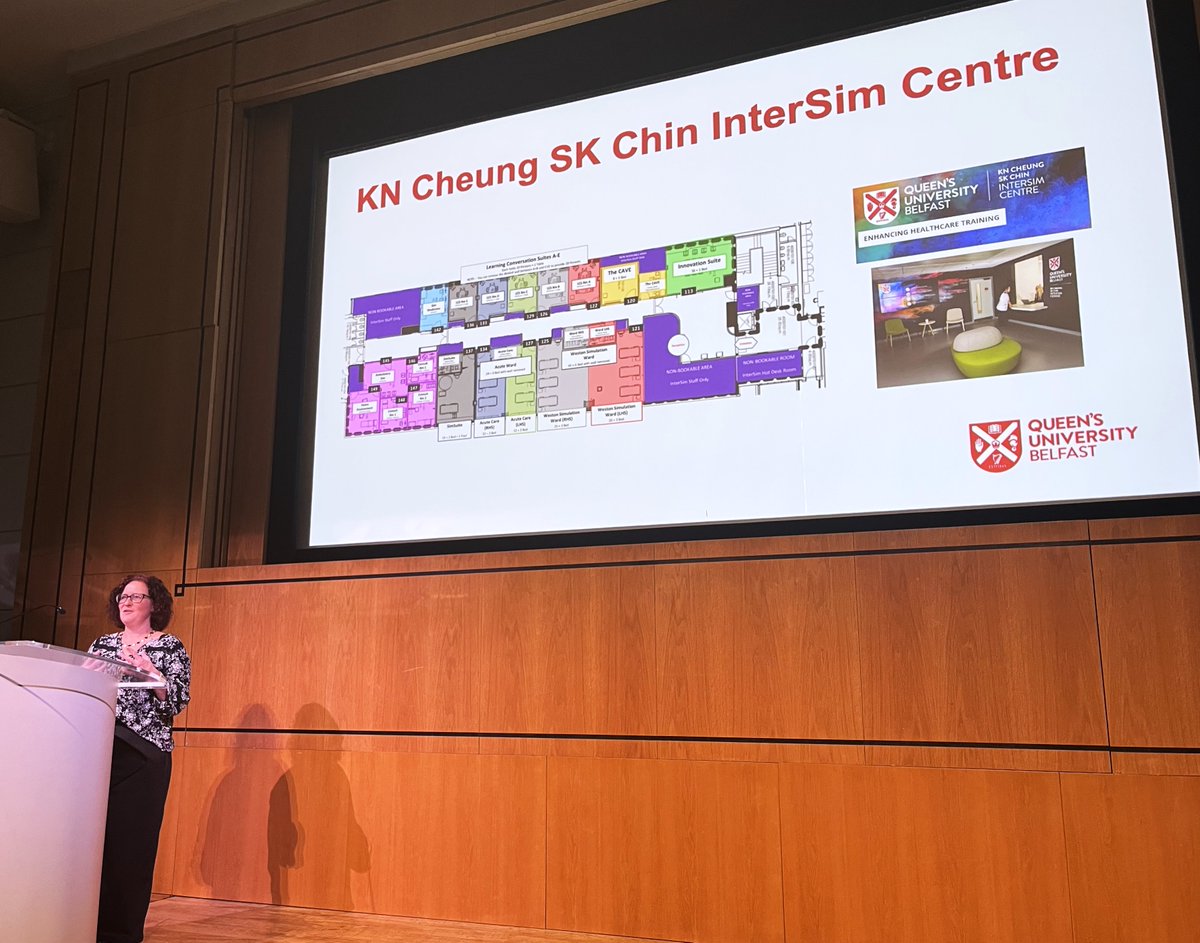 A day of inspiring discussions at the British Society of Gerodontology Winter Meeting! Vicky Adams, Dentistry Sim Lead, and Hannelie Edgar, <a href="/_NIMDTA/">NIMDTA</a>  Dental Sim Fellow, shared insights into QUB's innovative simulation projects and highlighted the impressive facilities in InterSim
