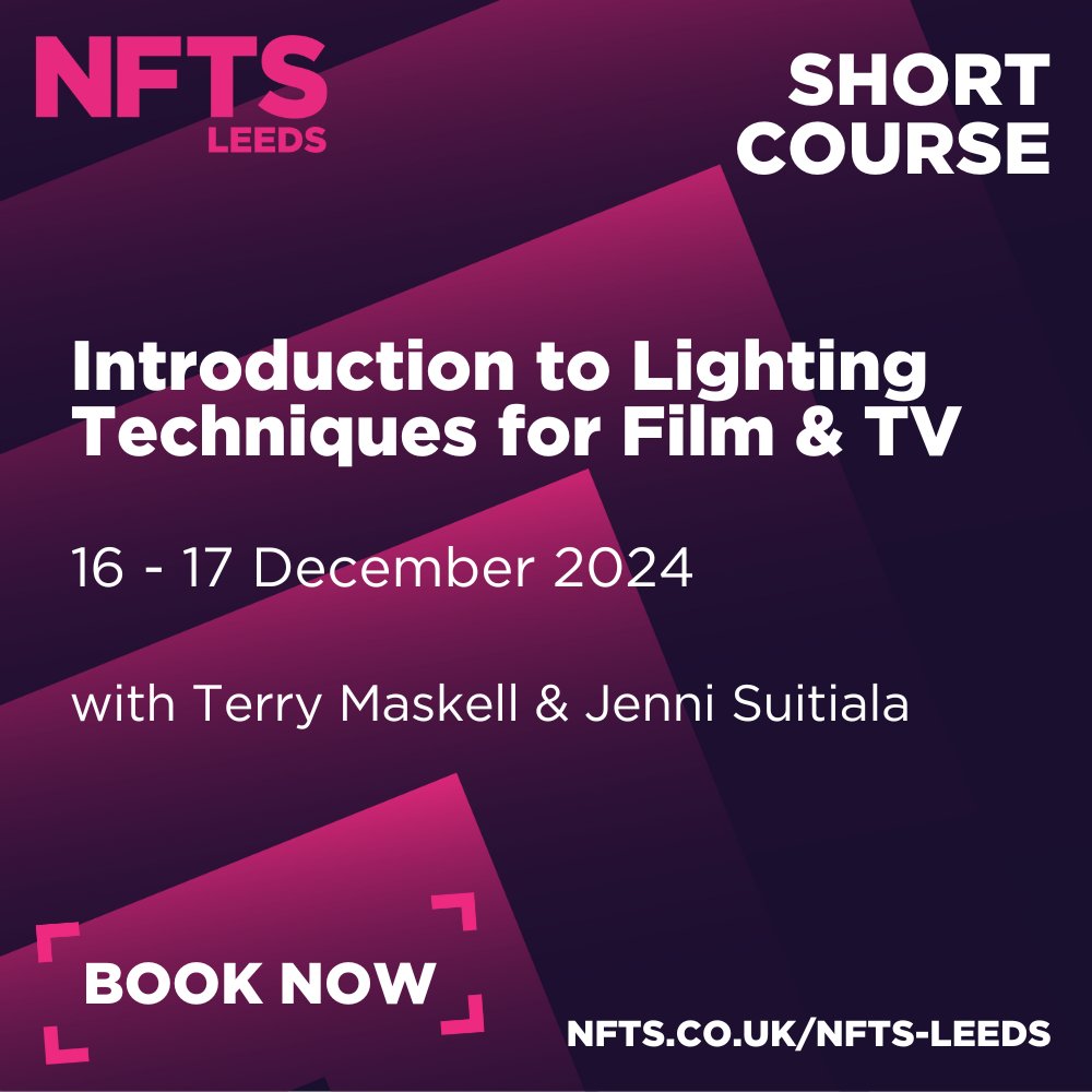 🎬💡 Learn the Art of Lighting for Film &amp; TV! 💡🎥

In our Introduction to Lighting Techniques course, you’ll learn:

✨ Lighting fundamentals
💡  How to set mood &amp; tone
🎥 Industry-standard techniques

Take your filmmaking to the next level! 

👉 nfts.co.uk/introduction-l…