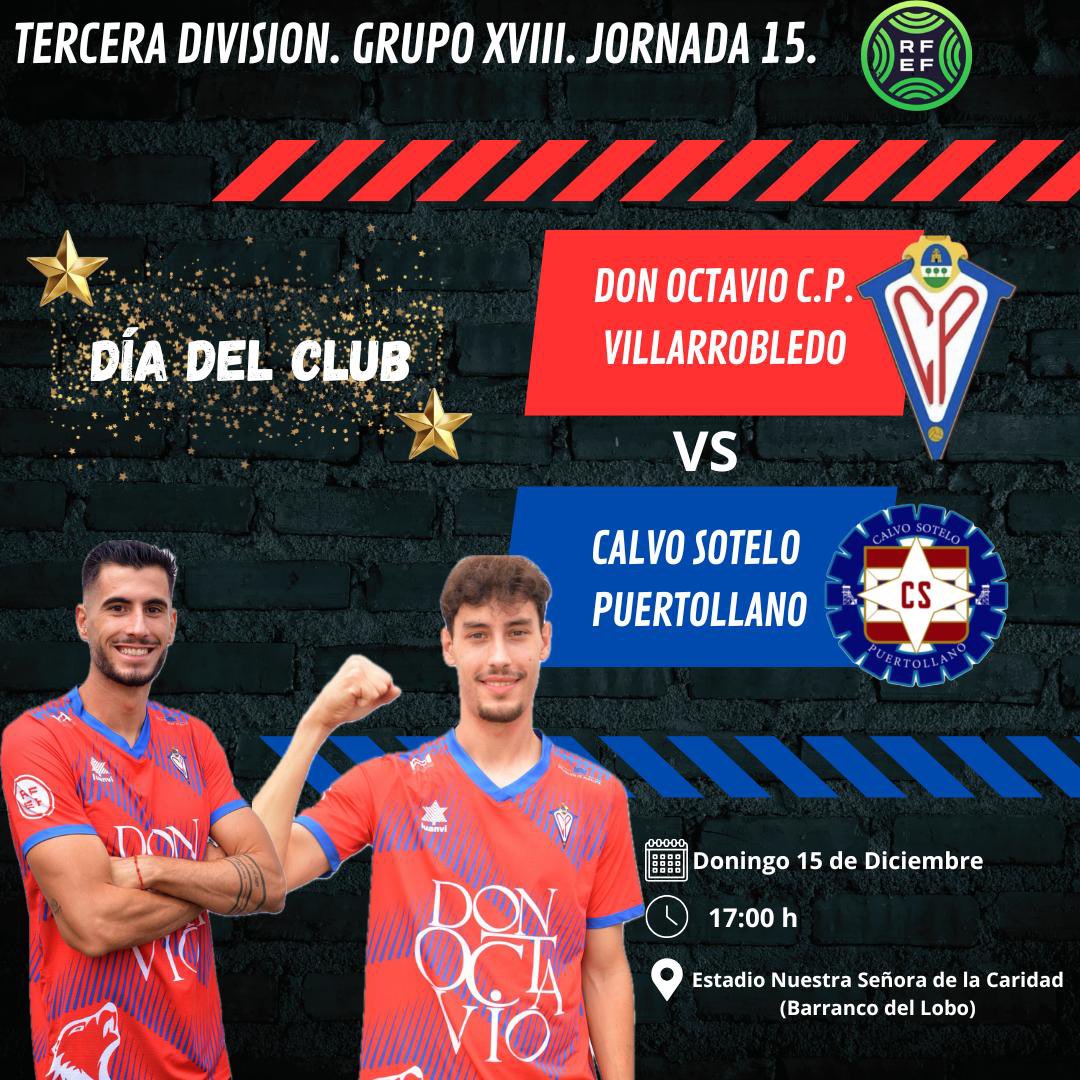 Afición, aún agradecidos por el apoyo que nos disteis en Las Pedroñeras, os animamos a vivir otro auténtico partidazo, esta vez en casa, será el próximo Domingo 15 de Diciembre ante el C.S. Puertollano ♥️💙
🐺 Será el DÍA DEL CLUB 🐺