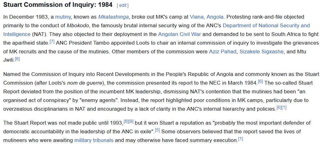HughShoNuff's tweet photo. @Bronx_wrangler @deewalefig90499 @Sinawo_Thambo Well, again you are ill-informed. ANC made multiple submissions to the TRC, as well as setting up it's own internal inquiry already in 1984, the Stuart Commission, where many of these atrocities were investigated. Stop spreading misinformation, everyone can easily look it up. https://t.co/ppe4q1h9S5