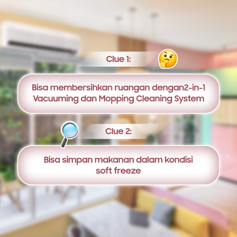 samsungID's tweet photo. GIVEAWAY STAYCATION GRATIS❗
Klik link di bawah &amp; temukan 2 produk Home Appliances di https://t.co/TSjS8Nave1 Samsung Smart Loft sesuai clue 🔍
Reply tweet ini dgn screenshot jawaban produk &amp; nama produk yg dimaksud!
Pakai hashtag yg diperlukan &amp; reply sebanyak-banyaknya ya!