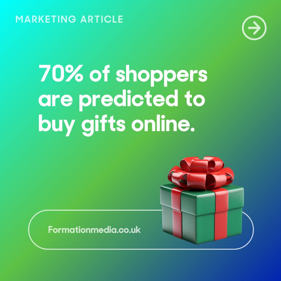 70% of shoppers will buy gifts online this year! Get your e-commerce site ready with expert tips on SEO, design, and UX. The Formation team shares key tweaks to optimise for the holiday rush! 
Learn more: ow.ly/SUNL50UnlOt