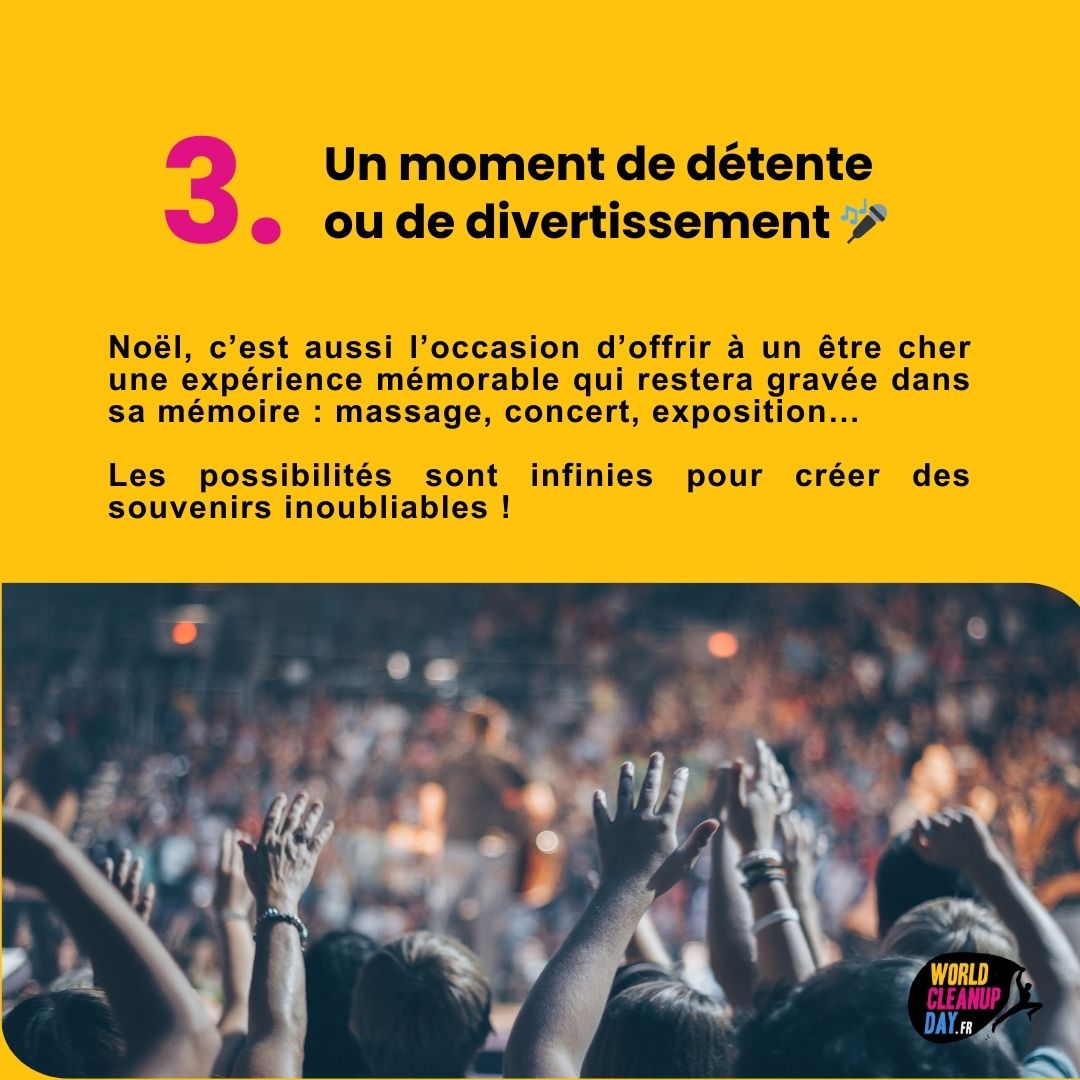 Noël arrive à grands pas ! 🤩🎄
Nous vous proposons 3 idées de cadeaux éco-responsables, pour faire plaisir à vos proches tout en prenant soin de la planète 🌍
Découvrez notre liste complète pour encore plus d'inspiration : worldcleanupday.fr/2024/12/04/5-i…
#WCD