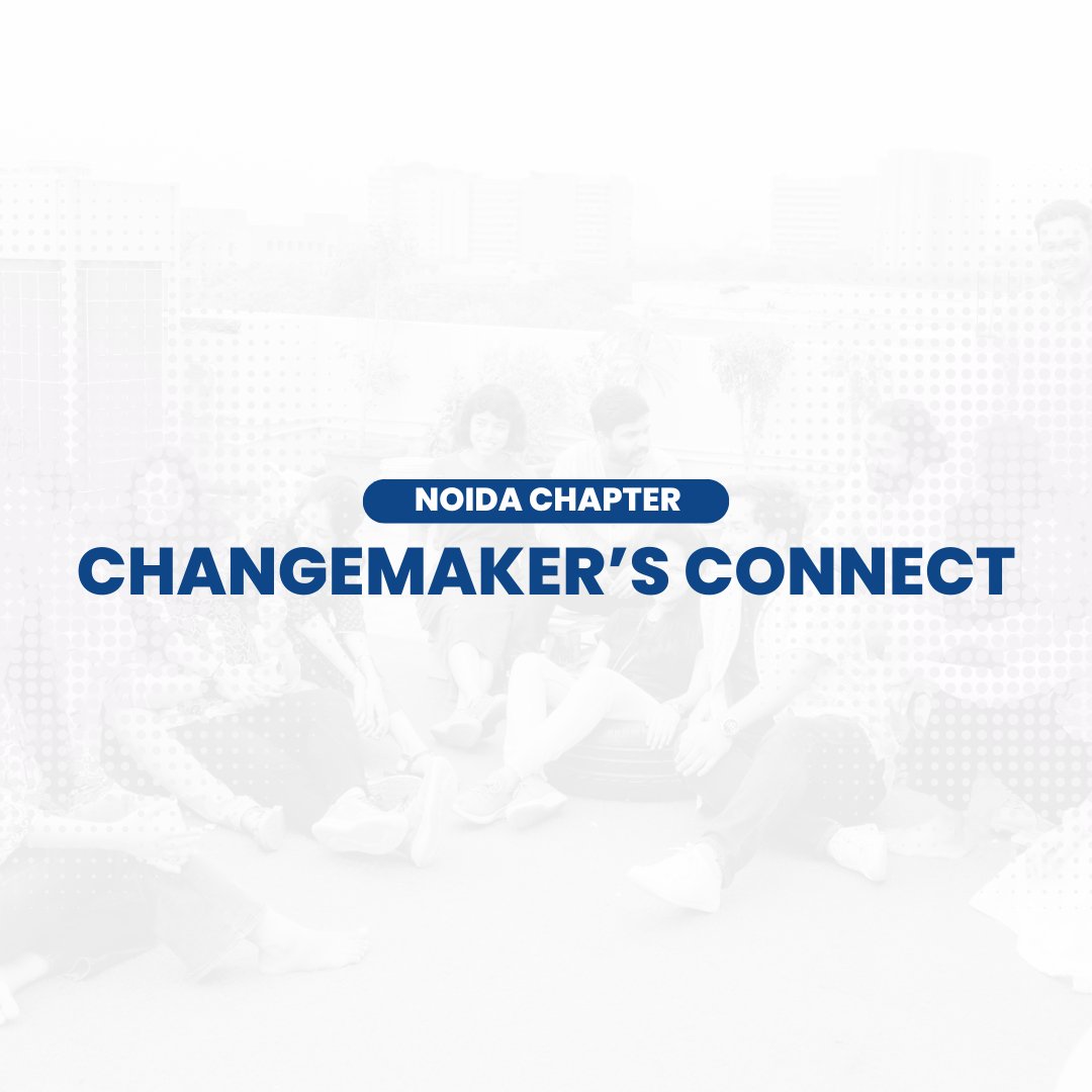 📷 Calling all Changemakers! 📷 

Join us at *Changemaker’s Connect - Noida Chapter* to meet inspiring young voices driving social change.  

RSVP now: forms.gle/fTv2cxNyNMmeih…

<a href="/ahidiksha/">Diksha Ahi</a> <a href="/GlobalShapers/">Global Shapers</a> <a href="/theshahzebkhan/">Shahzeb Khan</a> <a href="/bhaveshsw/">Bhavesh Swami</a> 

 #ChangemakersConnect #YouthForChange